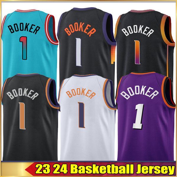 

jerseys basketball kevin durant deandre ayton 22# nash 13 devin booker 1# chris paul 3# cameron johnson 22-23 new season jerseys city men ba, Black;red