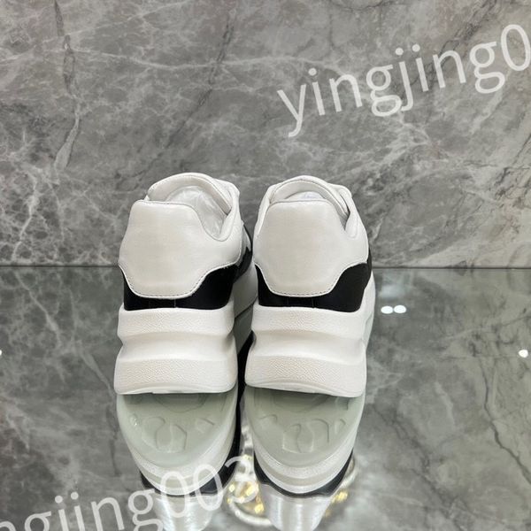 

2023 new luxurys designer casual shoes sneakers reflective vintage shoes mens women trainers leather sneaker shoes, Black
