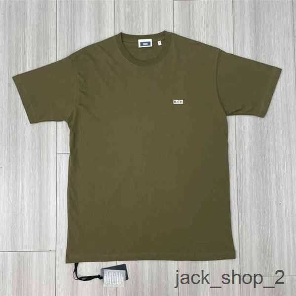 

kith shir five colors small tee 2022ss men women summer dye shir high qualiy box fi shor sleeve 4 dp3g, White;black