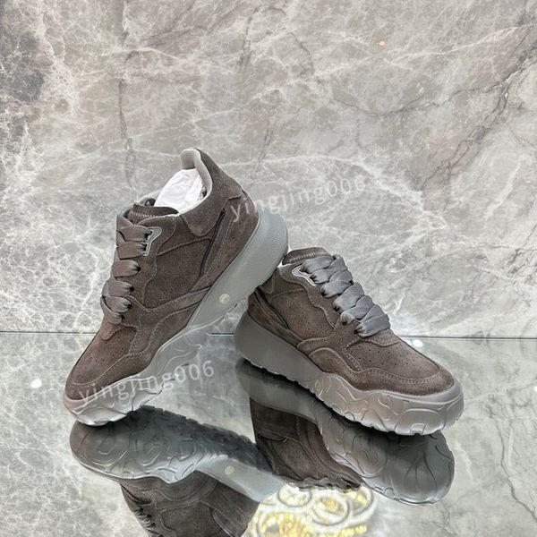 

brand women men casual shoes leather lace-up sneaker fashion lady flat running trainers letters gym sneaker2023, Black