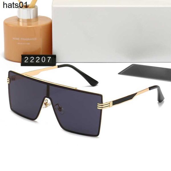 

fashion designer new men's large frame sunglasses fashion trend leisure sunglasses driving outing sunglasses 22207, White;black