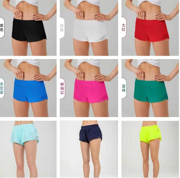 

lulus summer yoga y shorts breathable quick drying sports underwear womens pocket running fitness pants princess sportswear advanced design, White;black