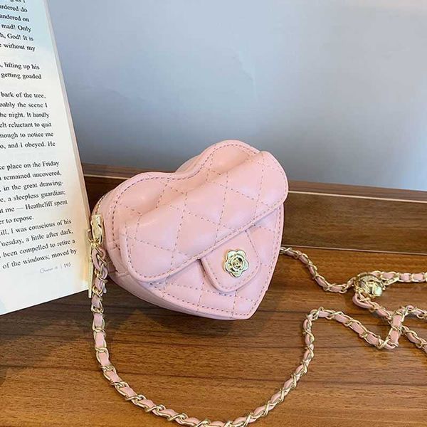 

small mini crossbody brand women heart pu leather fashion bags shoulder designer handbag bag 2023 ladies lipstick coin purse new
