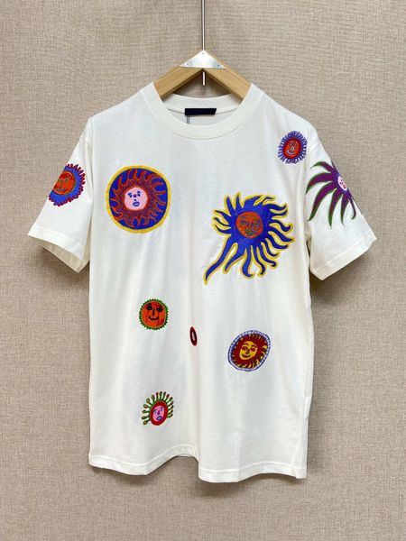 

men's plus tees & polos round neck embroidered and printed polar style summer wear with street pure cotton 1ef, Black;brown