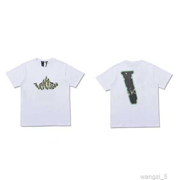 

22ss designer large big reflective v friends casual smoke loose lovers short sleeve dxus, White;black
