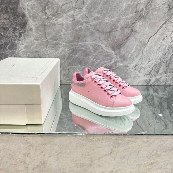

2023 women men platform board shoe white low arrows lace-up low chunky sneaker 0511, Black