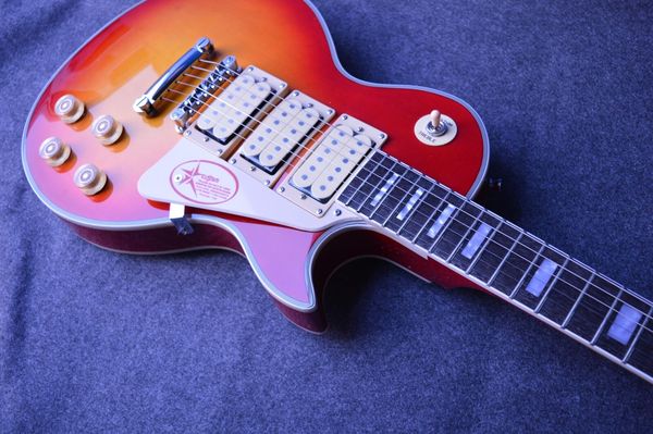 

tomato lp electric guitar 3 pickups body mahogany fingerboard rosewood