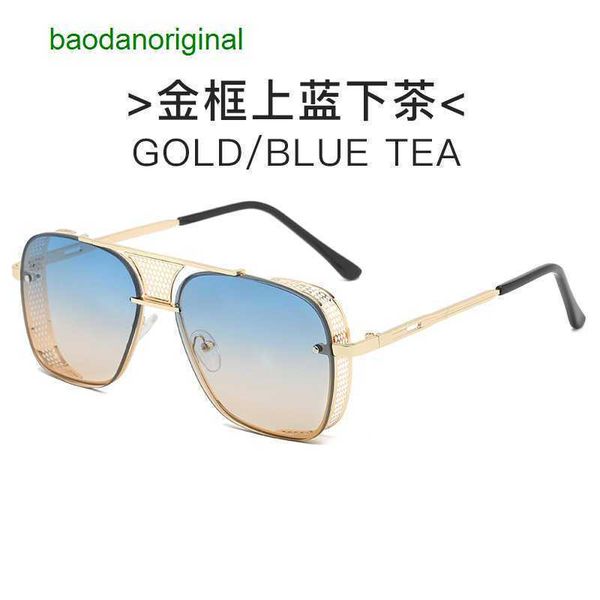 

designer sunglasses dita new steampunk glasses personality side windproof fashion sunglasses u2ch, White;black