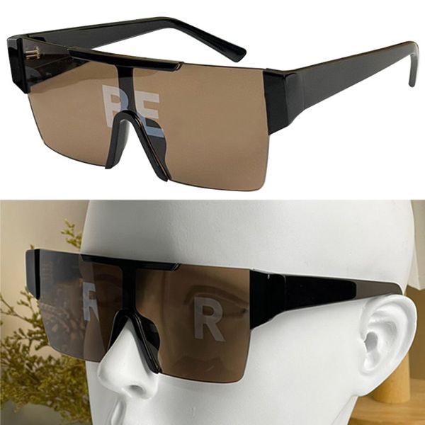 

mens mask sunglasses be4291 half frame oversized sunglasses lenses with logo plus size fashionable outdoor womens glasses designer sunglasse, White;black