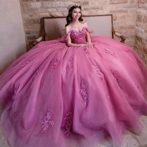 

quinceanera dresses princess sweetheart sequins appliques ball gown with tulle lace-up plus size sweet 16 debutante party birthday vestidos, Blue;red