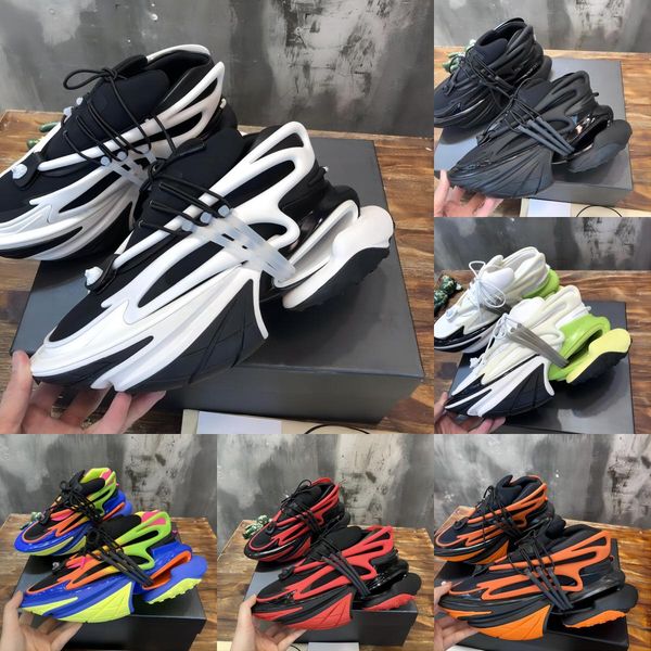 

leather unicorn sneakers shoes designer men women casual fashion outdoor sport shoe space metaverse trainers runner sneaker quality size 35-, Black