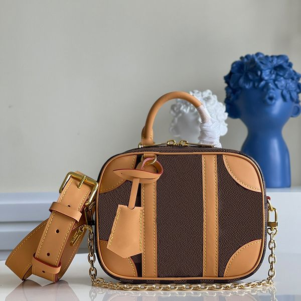 

genuine leather handbag designer chain bag 21cm luxury shoulder bag delicate knockoff evening bag with box yl160