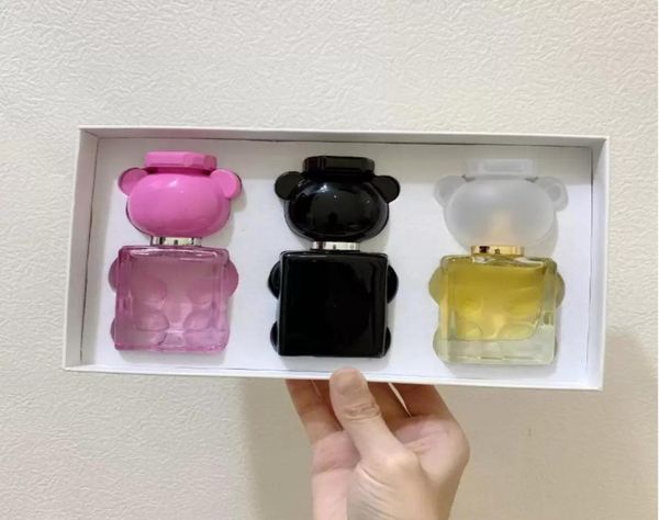 

teddy bear toy 2 boy perfume 3piece set 30ml per bottles long lasting fragrance nice smell cologne eau de parfum1422652