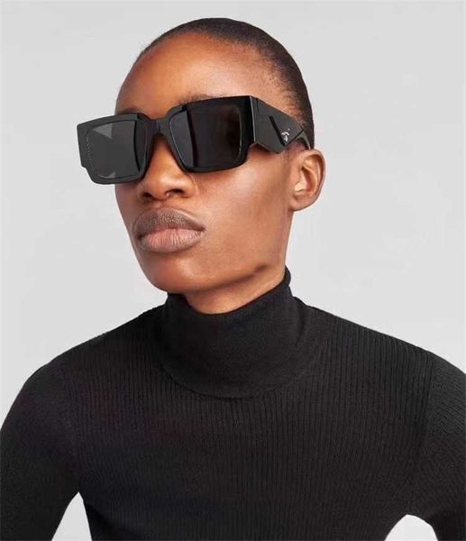 

designer triangular signature cool sunglasses luxury super new box ins windnet red same style personality plate men and women trend, White;black