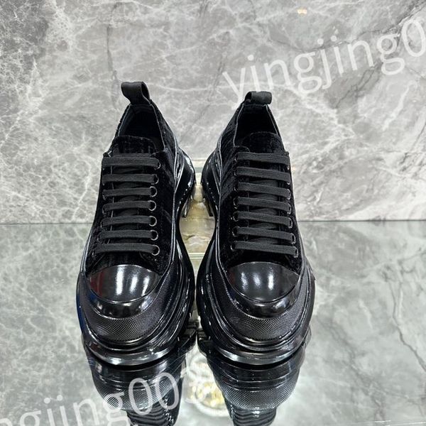 

2023 new women shoes casual shoes office sneakers designer man running outdoor sports design men's sneaker platform, Black