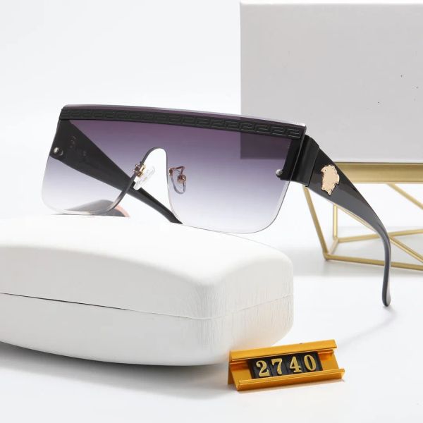 

classic retro half frame pattern black sunglasses man oversized fashion brand luxury glasses european style sunshade eyeshield polarized sun, White;black