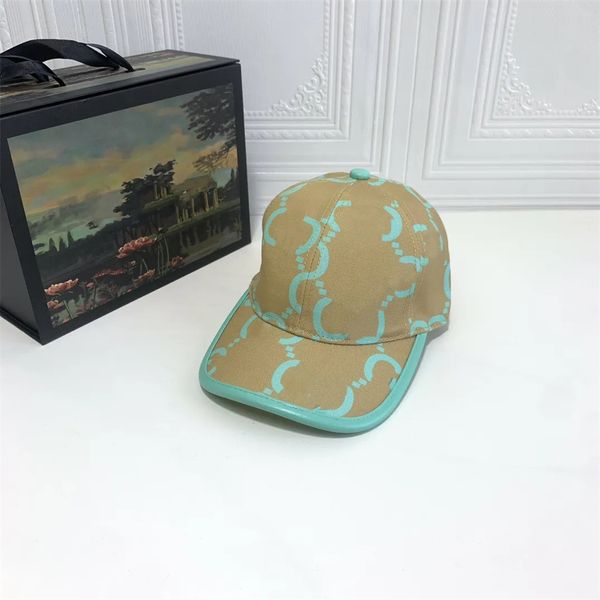 

designer fashion letter ball caps for woman casual sports sunshade hat, Blue;gray