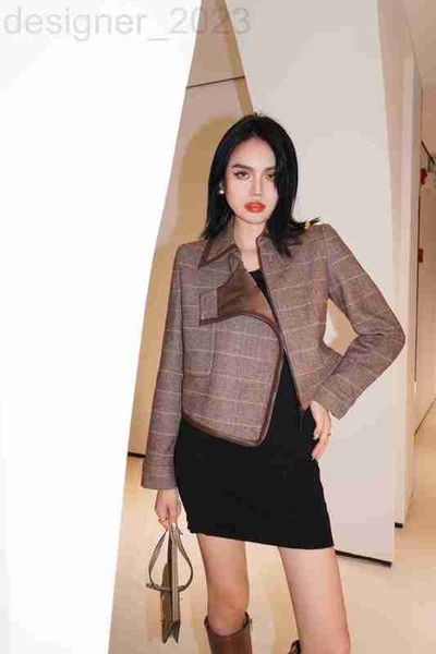 

women's jackets luxuriousl rand jacket new autumn winter fashion jacket assic designer grade casual spring tweed coat cardigan irthday, Black;brown