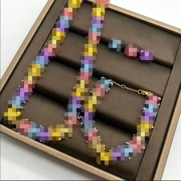 

new designed dangle ear stud candy color necklace macaron color bracelet design feeling spring and summer resin earrings designer jewelry, Silver
