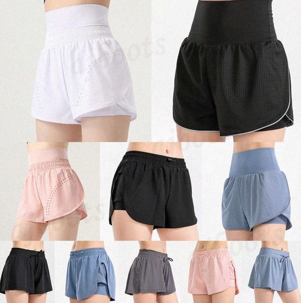 

womens stylist shorts vfu yoga pants leggings yogaworld women workout fitness set wear elastic lady full tights breathable design 77ess, White;black