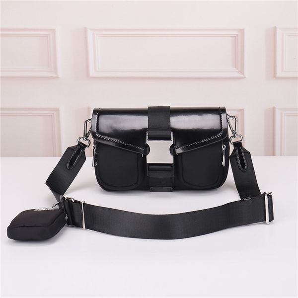 

global delivery classic luxury set canvas cowhide men's and women's shoulder bag multi color 1295 product strap small wallet size