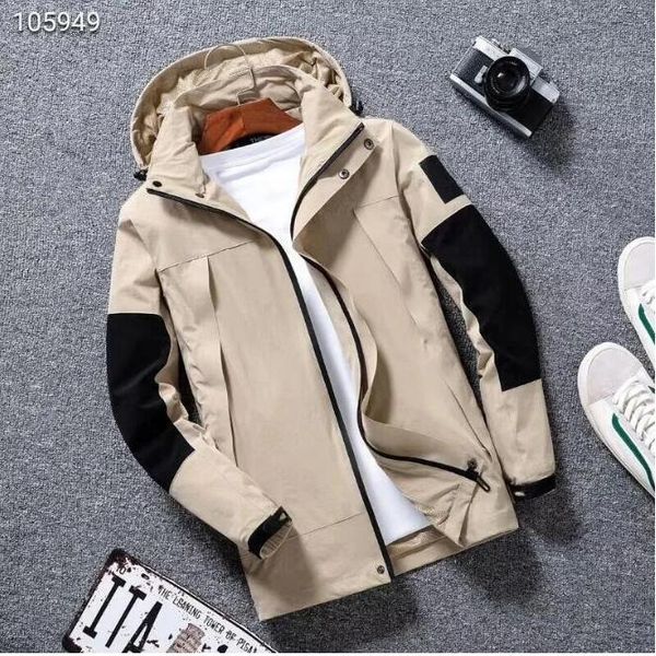 

mens jacket women girl coat production hooded jackets with letters windbreaker zipper hoodies for men sportwear clothing, White;black