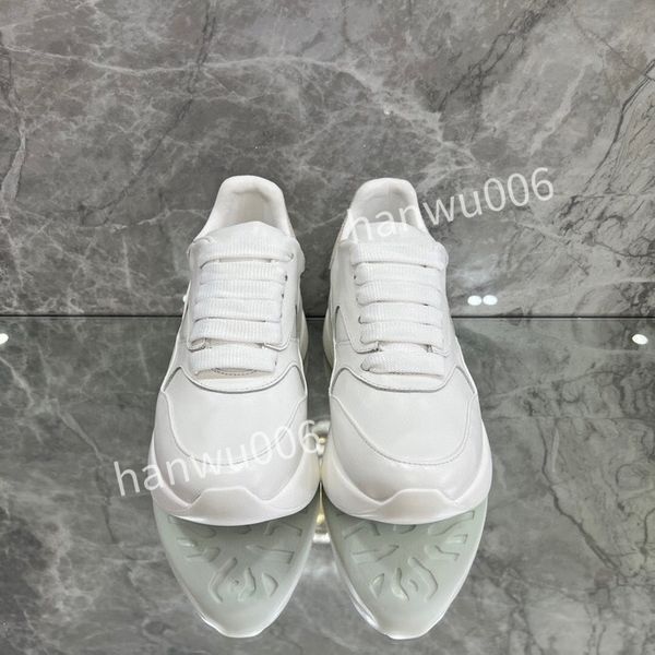 

2023platform designer shoes white black shoes classic leather womens flats sneaker mens espadrille flat sole slide sneakers