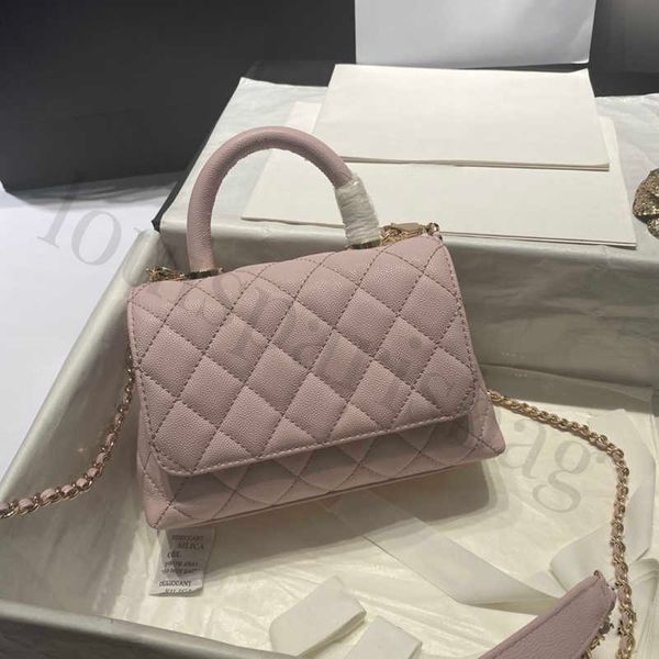 

designer handbag luxury shoulder bag 19cm genuine leather crossbody bag chain bag
