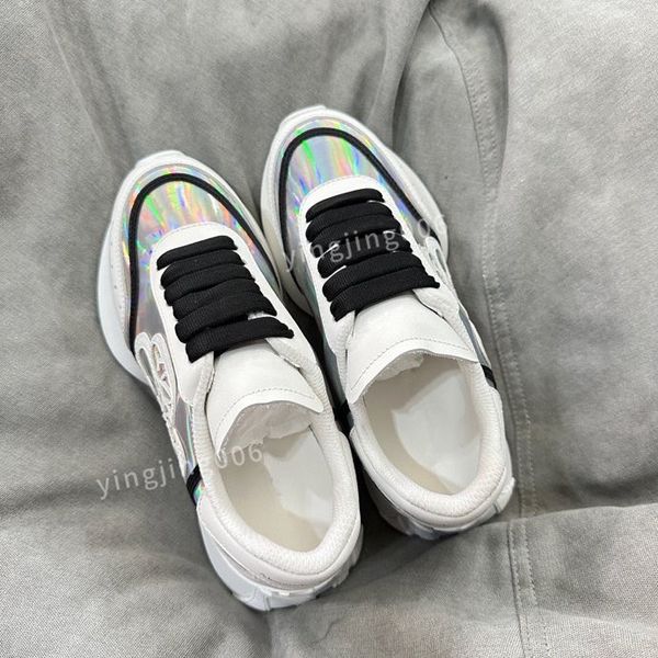 

brand women designer fashion casual shoes leather lace-up sneaker fashion lady flat running trainers letters gym sneakers, Black