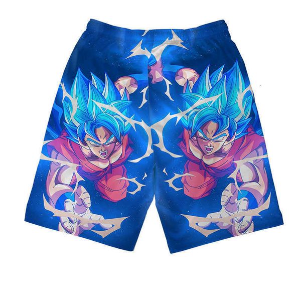 

men's clothing wukong animation peripheral beach pants leisure home fashion creativity summer seaside, White;black