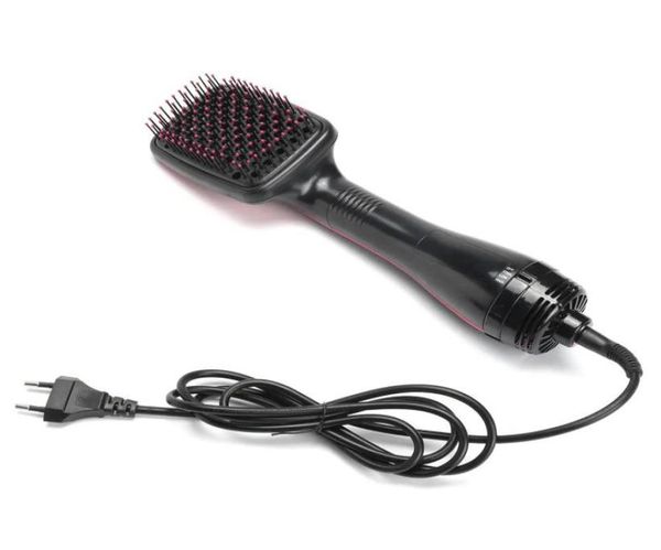 

2 in 1 1000w smoothing hair dryer paddle brush hair styler comb salon beauty au plug2205271