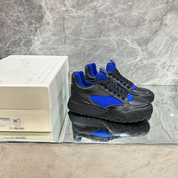 

2023 new luxurys classic men's ladies casual shoes designer fashion leather flat street couple 0511, Black