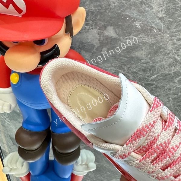 

new mens womens brand quality designers sneakers camouflage casual shoes stylist shoes checkered studded flats mesh trainers, Black