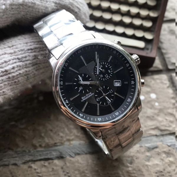 

wristwatches for men 2023 new mens watches diameter all dial work quartz watch luxury brand brei ctz5, Black;brown