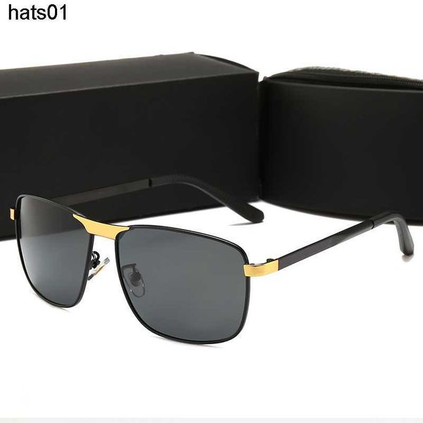 

fashion designer new men's polarized sunglasses men's box 8853, White;black