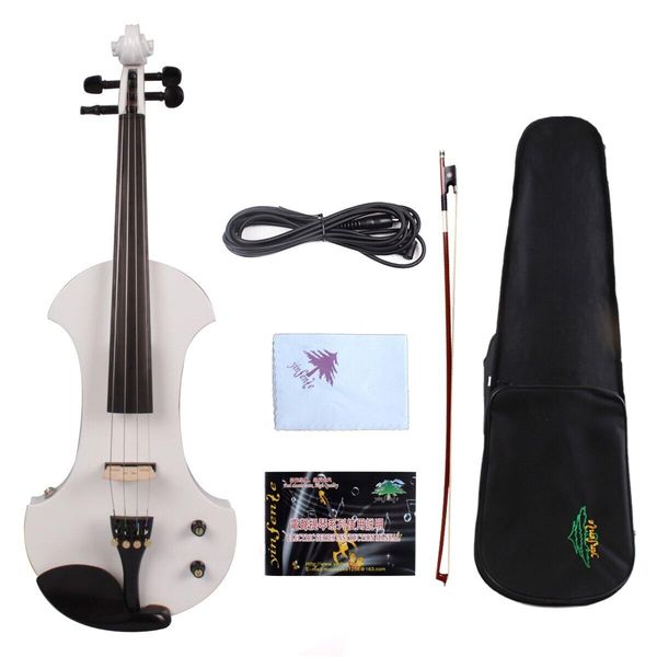 

yinfente electric silent viola 16inch solid wood ebony parts nice sound #el19