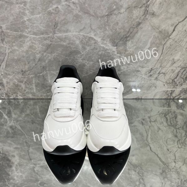 

new platform designer shoes white black shoes classic leather womens flats sneaker men espadrille flat sole slide sneakers