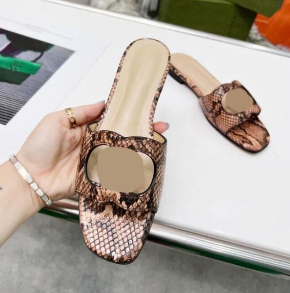 

factory summer g-slipper slipper slide women's interlocking cut-out sandals shoes lady flip flops slip on beach slide flat casual walki, Black