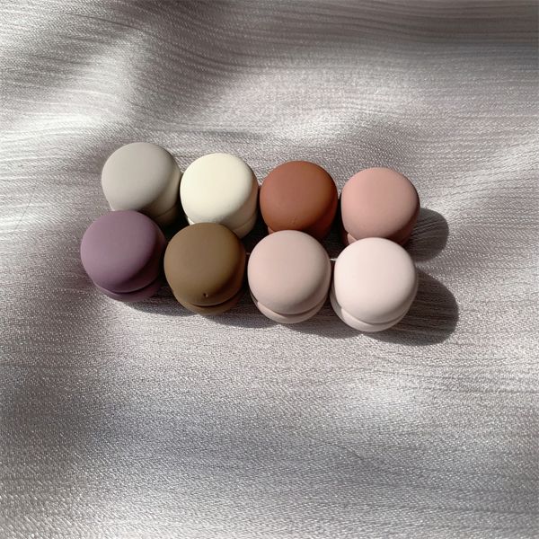

pins brooches 12pcs/lot safe hijab macaron brooch strong metal plating magnetic hijab clip luxury accessory no hole pins brooches magnet 230, Gray