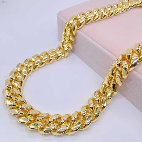 

wholesale mens titanium stainless steel cuban link necklace miami cuban link chain miami cuban chain, Silver