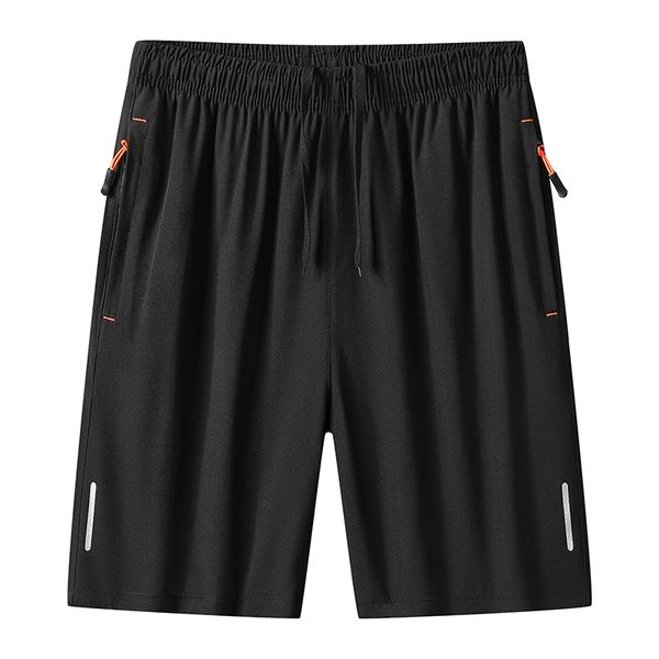 

men's shorts men's sports casual shorts spring and summer ice silk quick dry loose basketball pants personality fashion beach pant, White;black