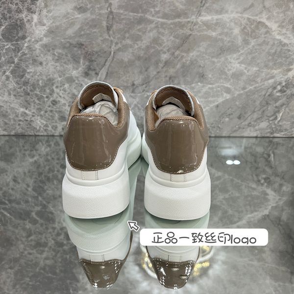 

2023 new ceiling retro designer casual shoes men women calfskin shoes vintage sneakers reflective trainer lace-up print sneaker leisure 0511, Black