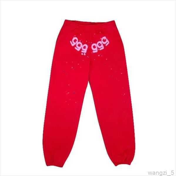 

2023 hoodies sp5der young thug 555555 pullover pink red hoodye pants men quality shoe sp5ders printing spider web sweatshirts 5 yfjr, Black