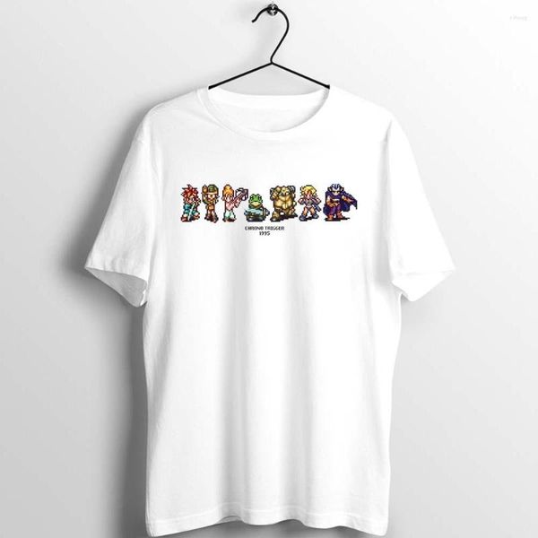 

t men's shirts men women shirt chrono trigger artwork art printed tee, White;black
