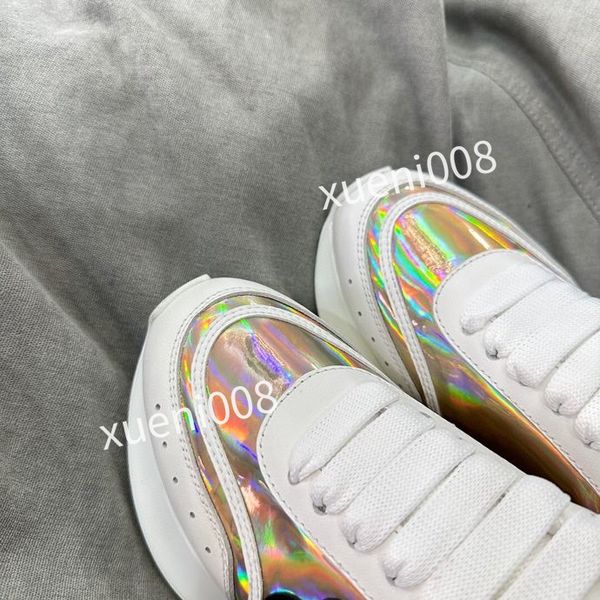

2023men casual shoes designer leather lace-up sneaker fashion running trainers letters woman shoes flat printed gym sneakers, Red;white