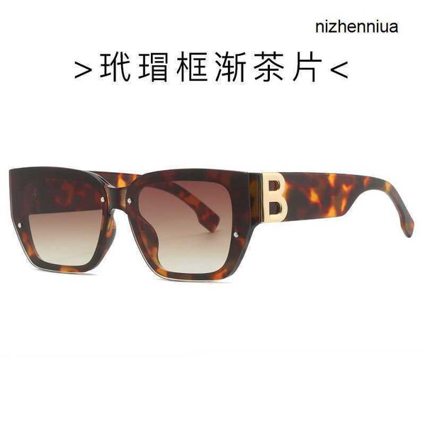 

hermm elegant sunglasses new modern b shaped small frame sunglasses ins style personalized versatile street 5v6k, White;black