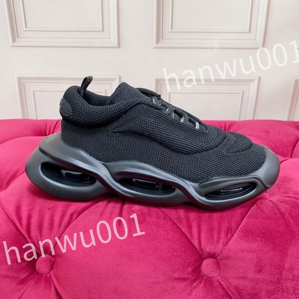 

quality men women casual shoes designers sneaker reflective fashion genuine leather platform flat mens trainers, Black