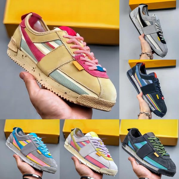 

designer cortez sneakers casual shoes nylon rm classic white royal red fashion basic lightweight chaussures cortezs bt qs outdoor sneaker si, Black