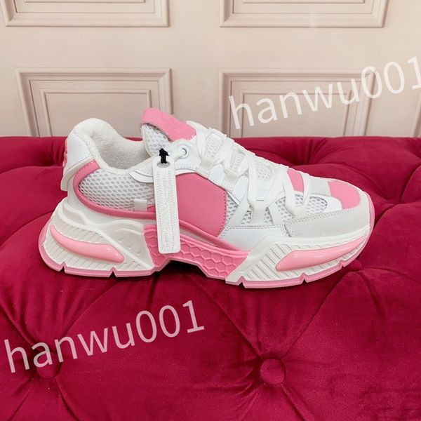 

luxurys designer woman shoe leather lace up men fashion platform sneakers white black mens womens casual shoes