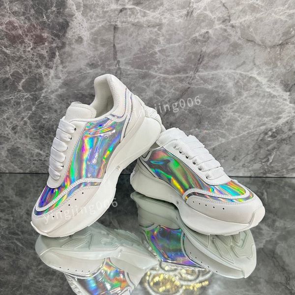 

2023new brand men designer fashion casual shoes leather lace-up sneaker fashion lady flat running trainers letters gym sneakers, Black